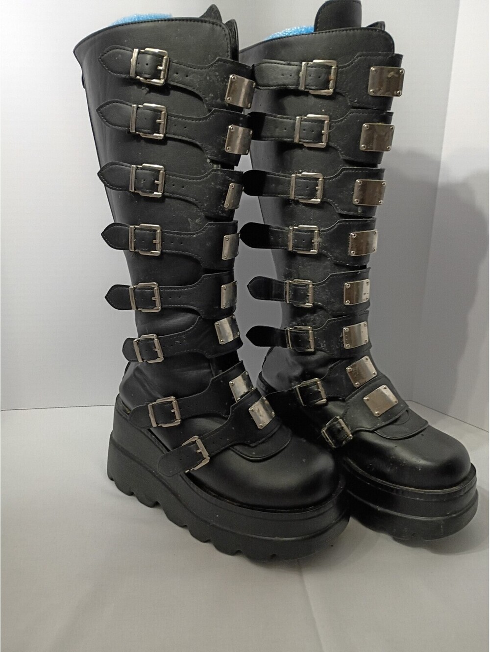 Rollcall Goth Boots Women Size 8